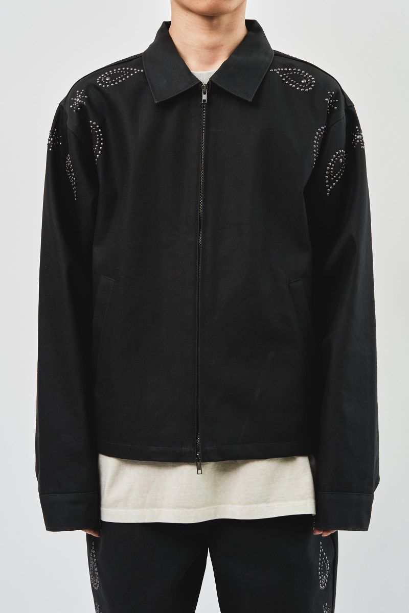 Eta Stud Cotton Jacket (3color)
