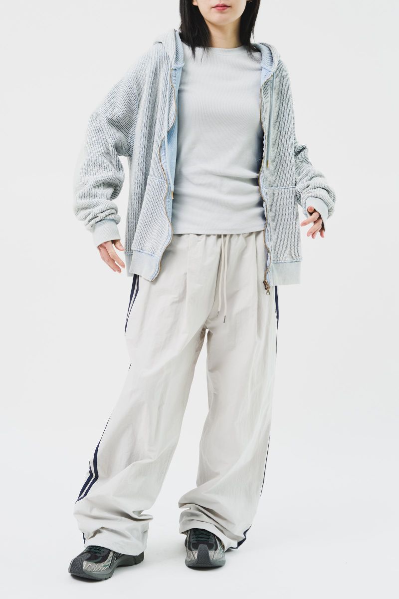 Luar Washed Knitted Zip Hoodie (3color)