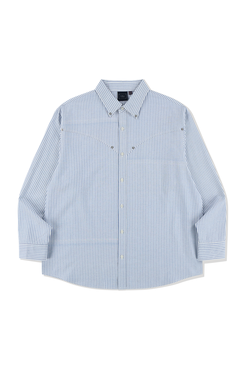 PIN STRIPE WESTERN SHIRT