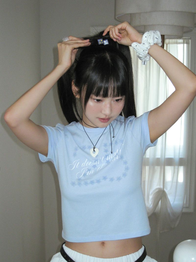 it doesn't matter.（イットダズントマッター）の「アイムザスターTシャツ （トップス）」