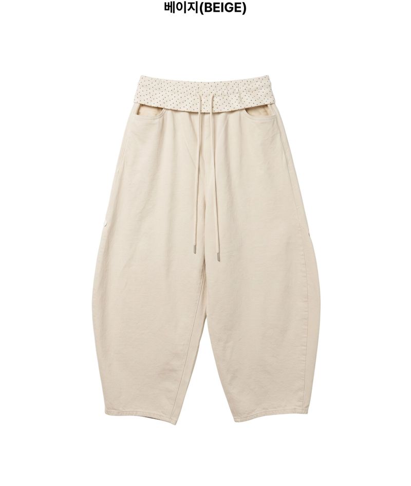 Visa Folding Curved Pants