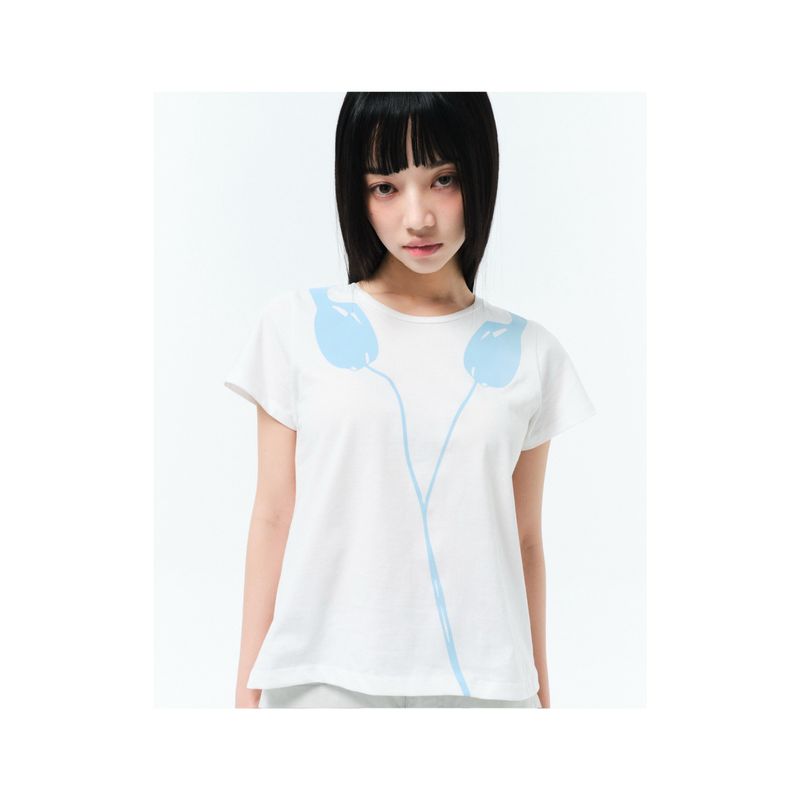 Headset Tee White