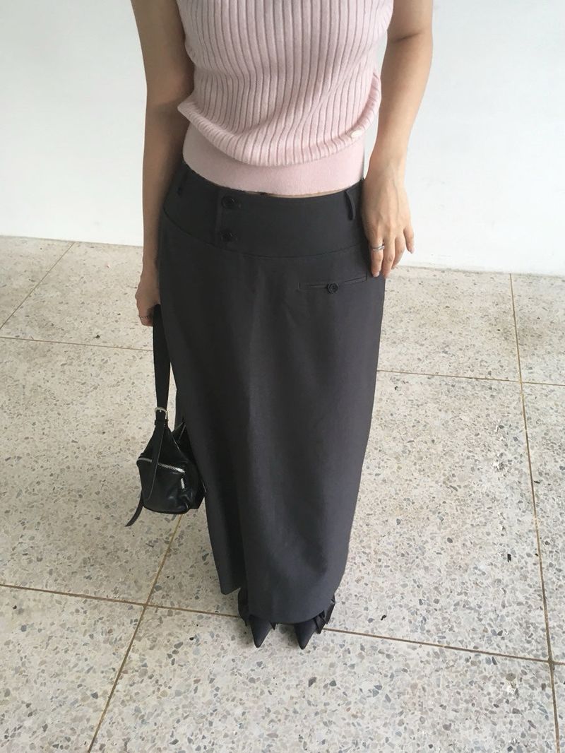 moroi（モロイ）の「Dual Maxi Skirt（Skirts）」