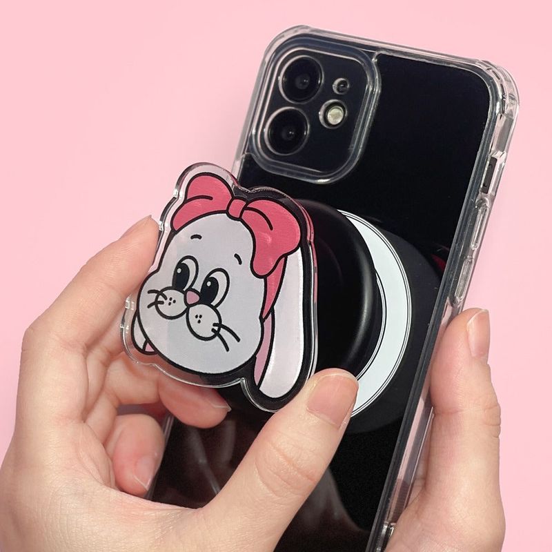 168cm（168センチ）の「Magsafeアクリル TokHBBunny リボンスマホホルダー（スマホグッズ/小物）」