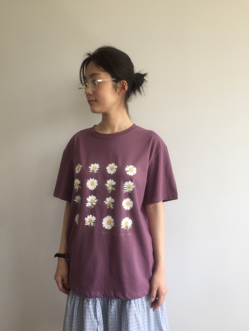 YWD FLOWER T-SHIRTS (3color)