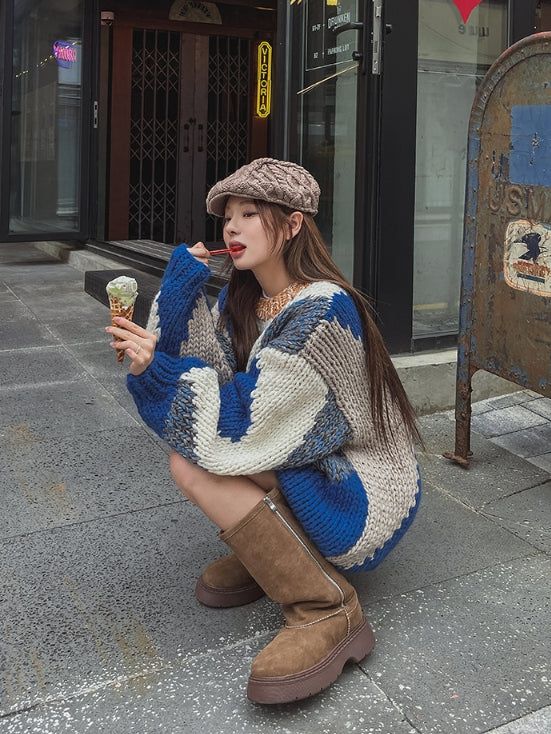 Maxi zip up long ugg boots
