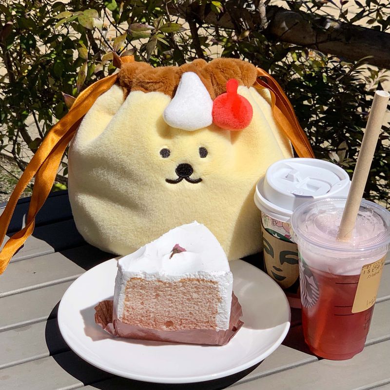 プリンストリングポーチ