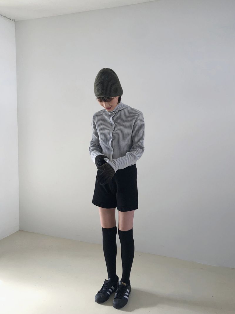 Lovely wide knit shorts