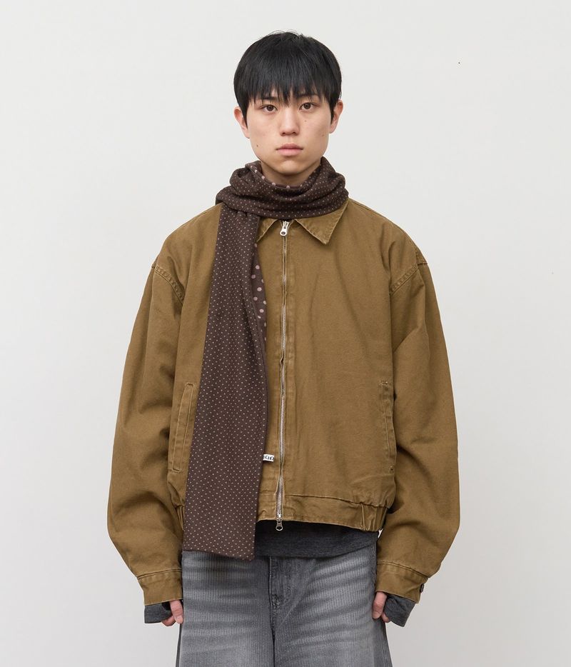 HIFIFNK（ハイファイファンク）の「ミッキーカチオンウォッシュ加工ブルゾン（ジャケット/アウター）」
