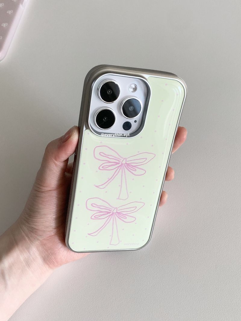 [epoxy] buttery ribbon case