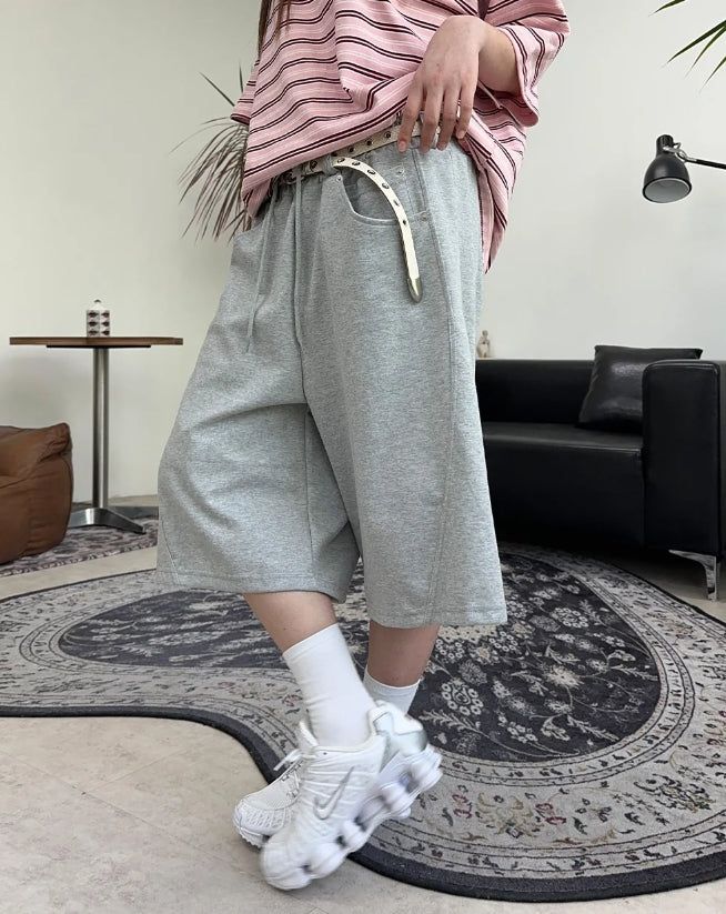 Medi Curve Sweat Bermuda Pants