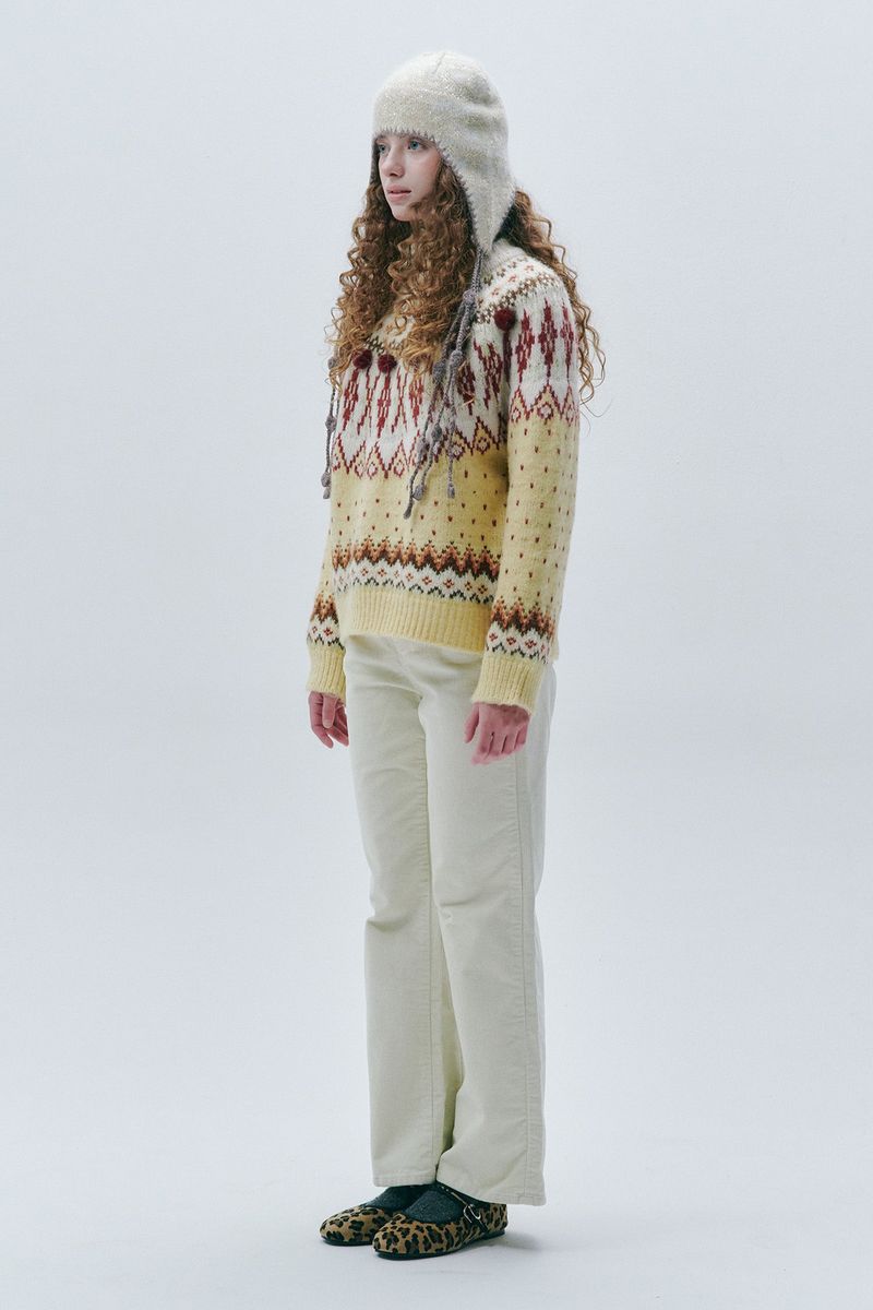 Frostberry Jam Knit [Lemon]
