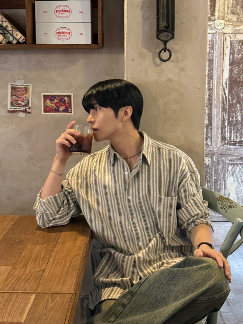 Settle stripe shirt
