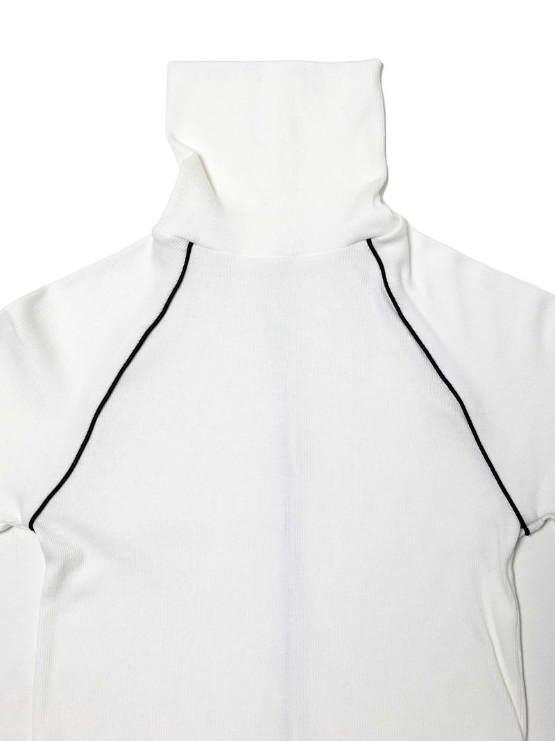 Piping Turtleneck T-shirts(WH)