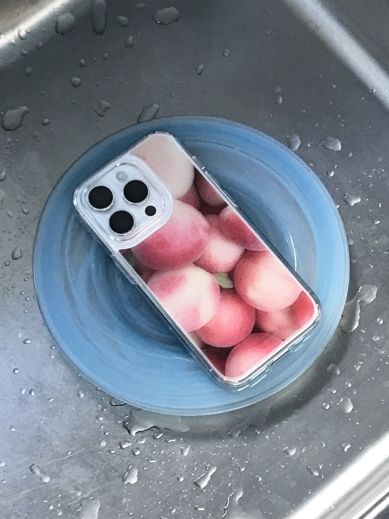 peach jelly hard case