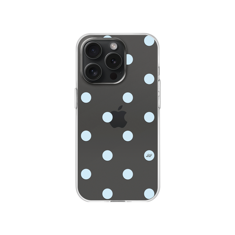 22haus（トゥートゥーハウス）の「22 dot jellhard - baby blue（Smartphone Accessories）」