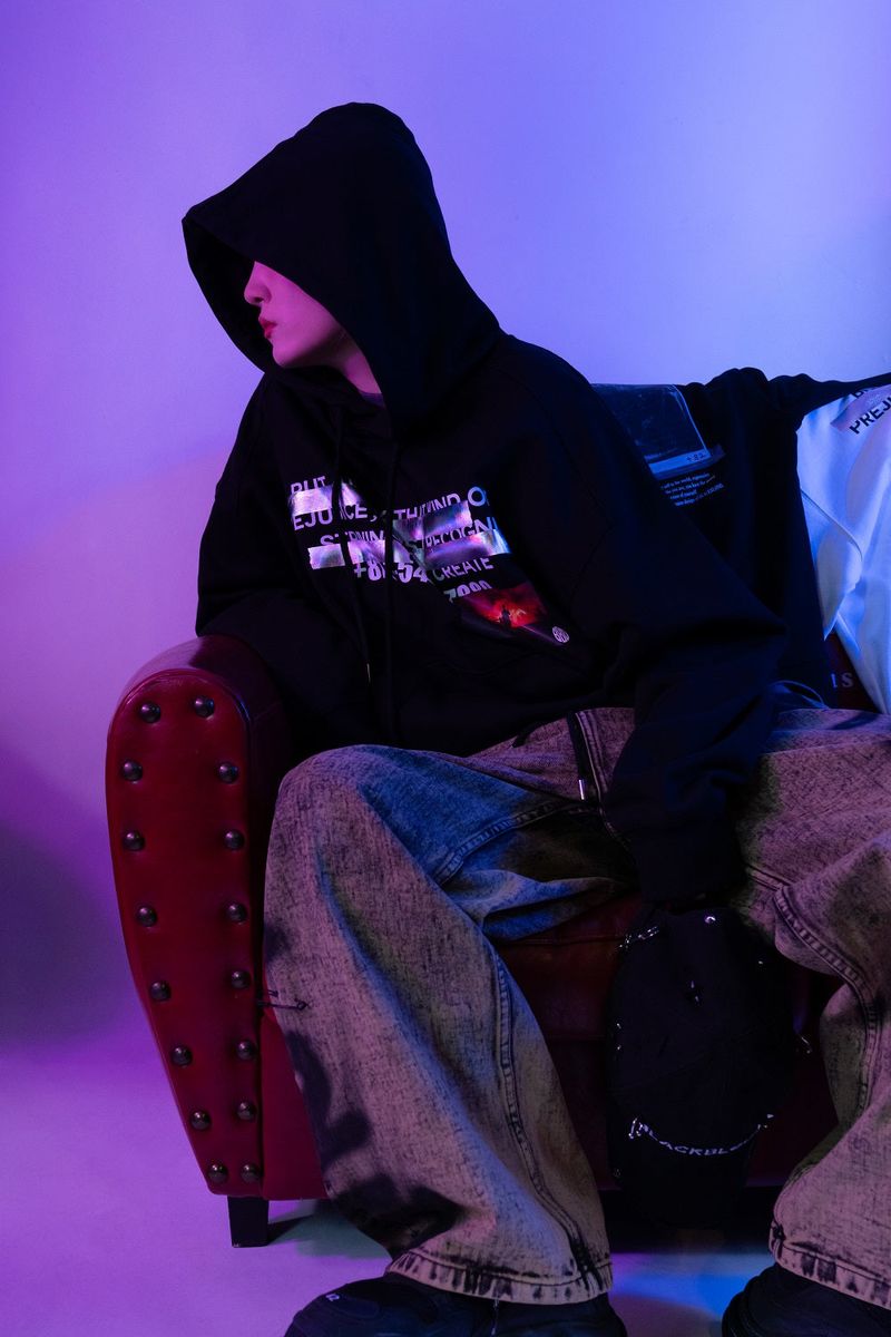BBD Hidden Freedom Hoodie (Black)