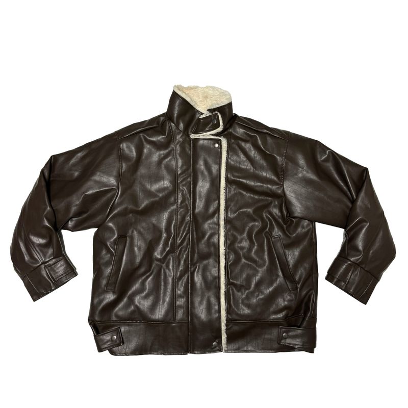 Fur leather mustang