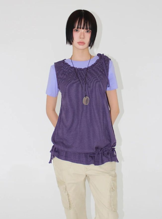 VINTAGE CARGO CAPRI PANTS