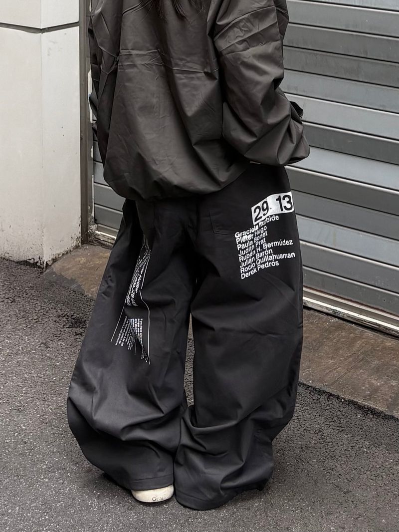 PEARCLAN（ペアクラン）の「back code cotton wide pants（Pants）」