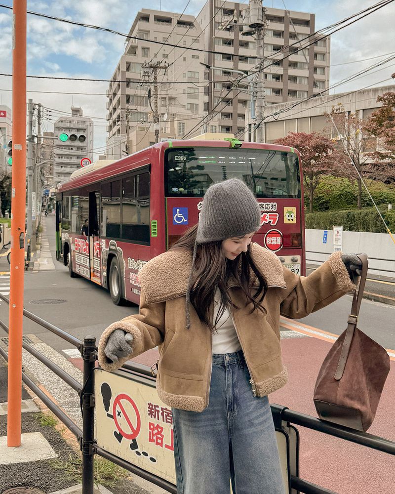 MAYBINS(メイビンス)の「Wool suede mustang(Jackets/Outerwear)」