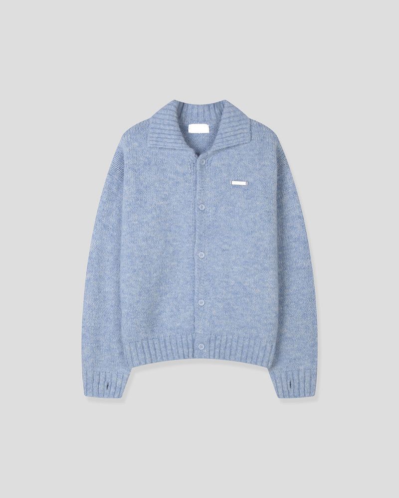 Arin Collared Knit Warmer Cardigan