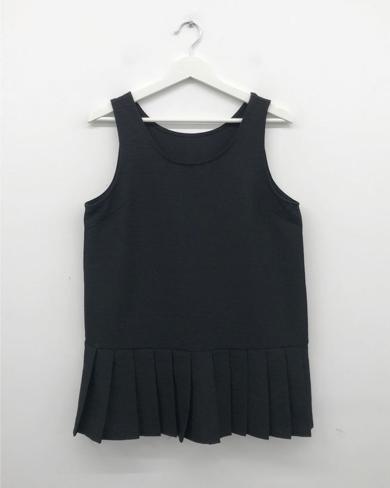 May Pleated Mini Dress (2color)