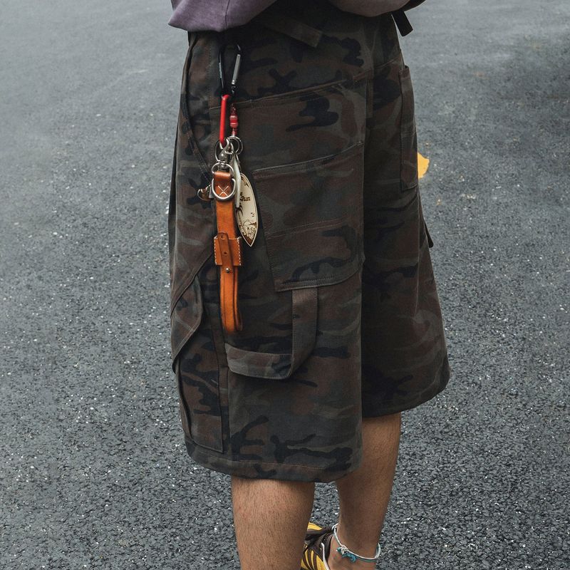 Cargo bermuda shorts / Camo