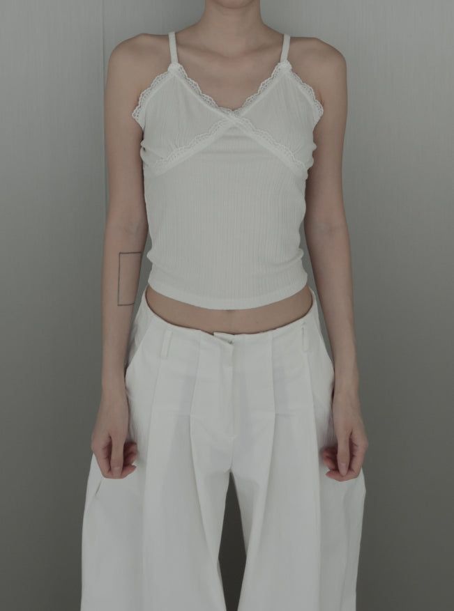 mnem（ムネム）の「Creme Lace Sleeveless（Tops）」