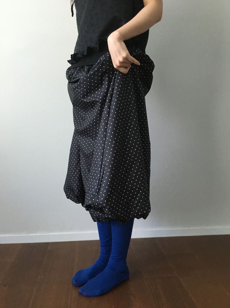 Popping Tencel Knee Socks (4color)