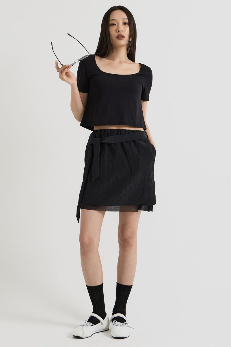 Reversible T-shirt, Black