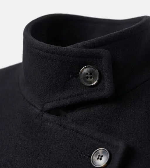 26FW★ [ EEUN MADE ] Rosette High-Neck Jacket