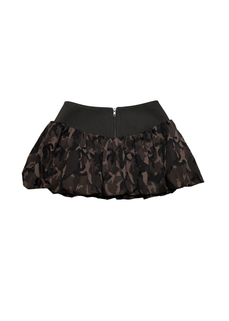 [Limited Edition] CAMO BALLOON SKIRT