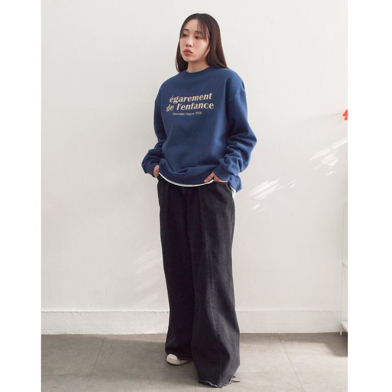 L'ENFANCE SWEATSHIRTS (NAVY)