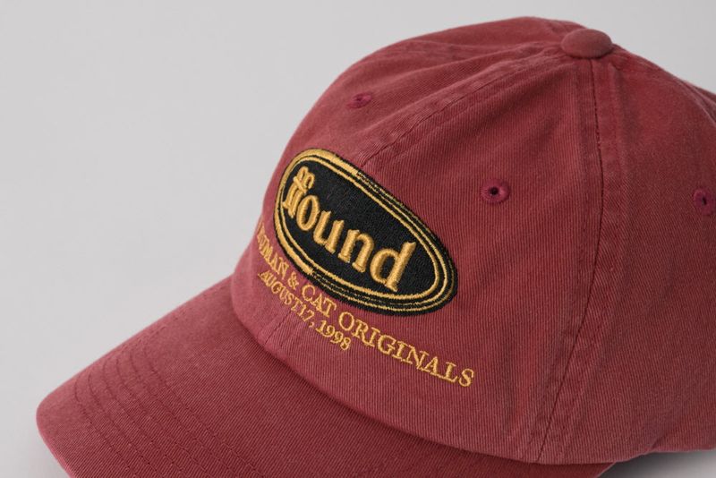 FFOUND WASHED VINTAGE BALL CAP / RED