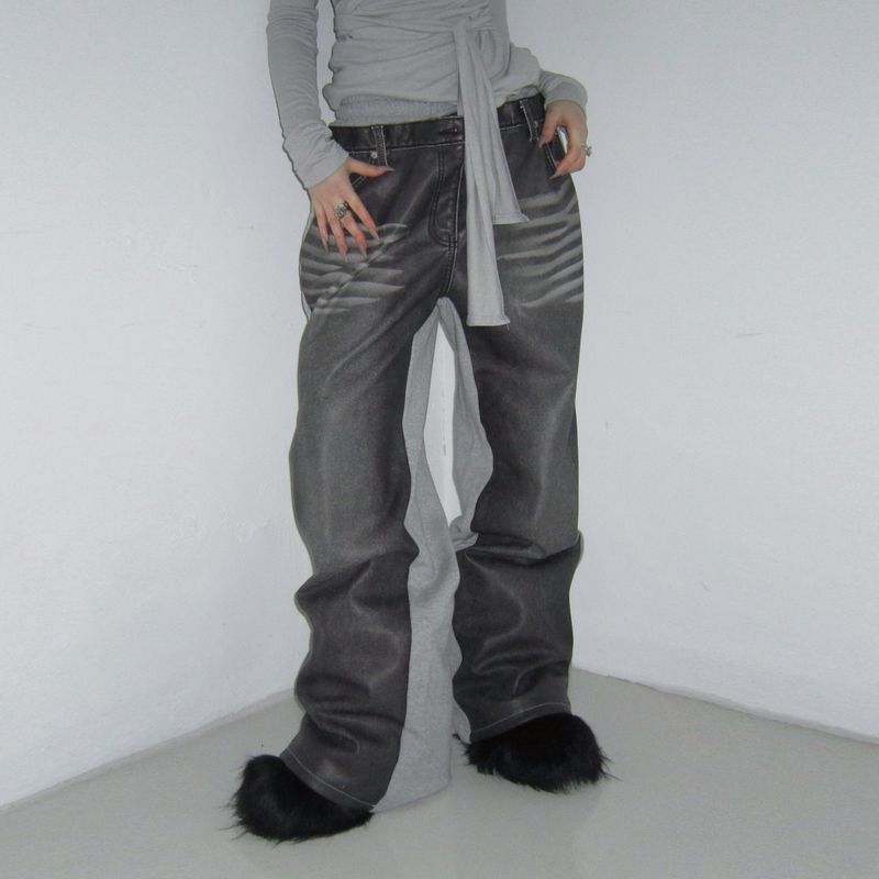 TTSTUDIO（ティーティースタジオ）の「Vegan leather sweat-PT（Pants）」
