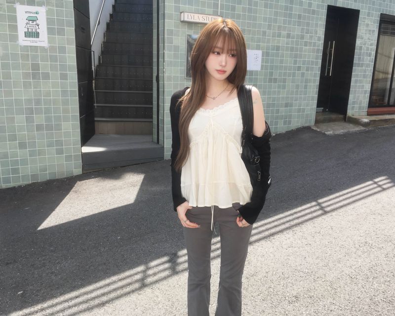 Frill lovely blouse