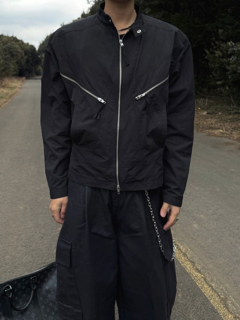 Hands Cotton Biker Jacket 2C