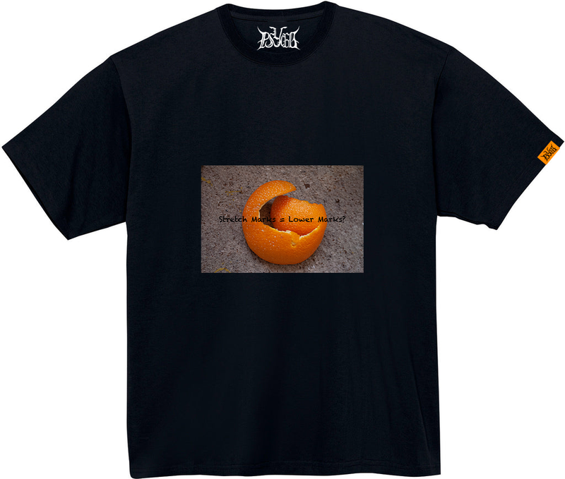 ストレッチマークス = ローワーマークス? オーバーサイズTシャツ (7-10 Days Preparation)