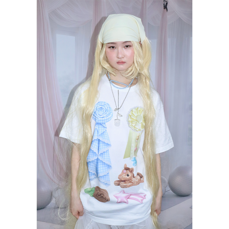 ホースロゼッタTシャツ