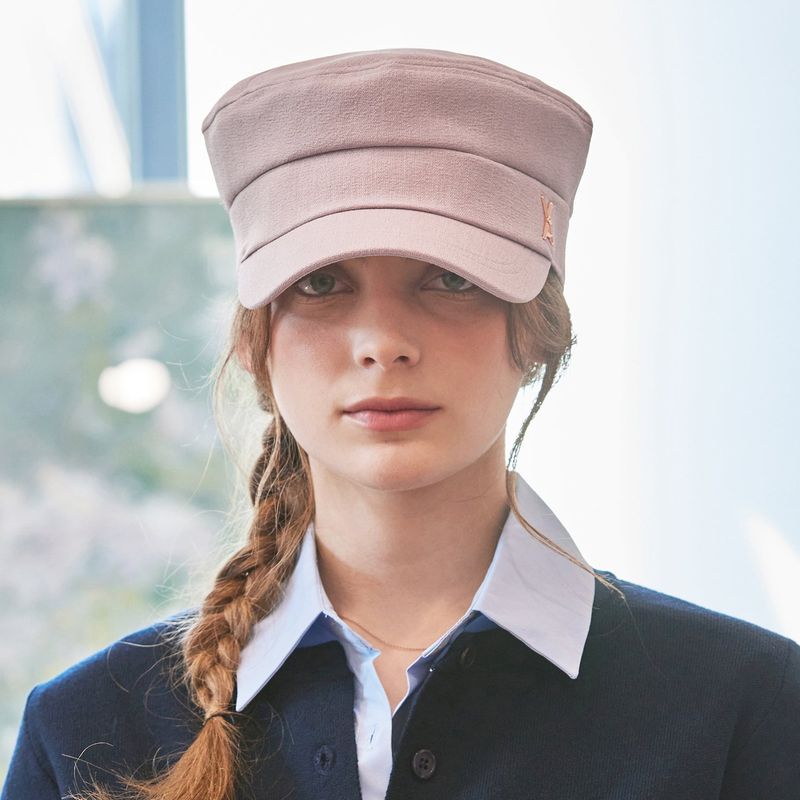 VA Cubic Stud Matroos Cap / Pink