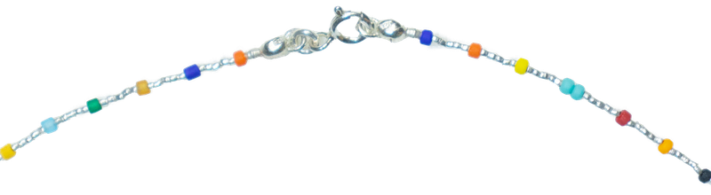Silver 925 color necklace