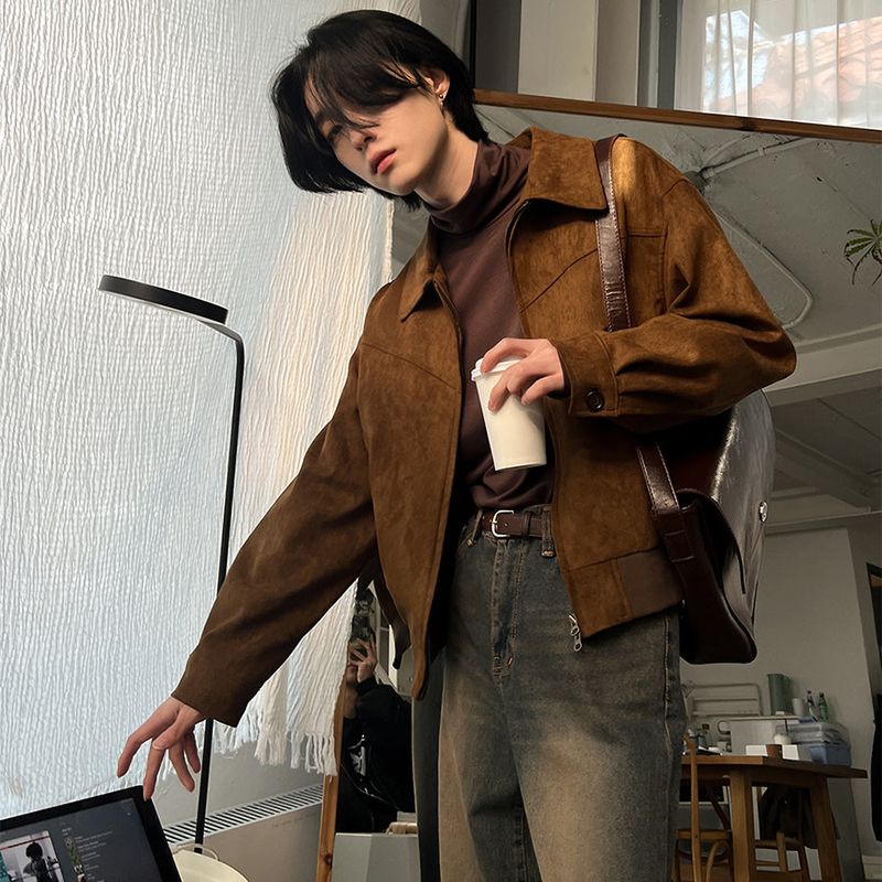 2PLAN（ツープラン）の「トートスエードジャンパー (3 color)（Jackets/Outerwear）」