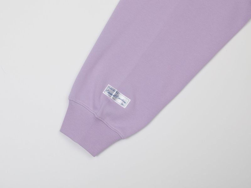 PEACE REGLAN OVER SWEATSHIRTS (PURPLE)