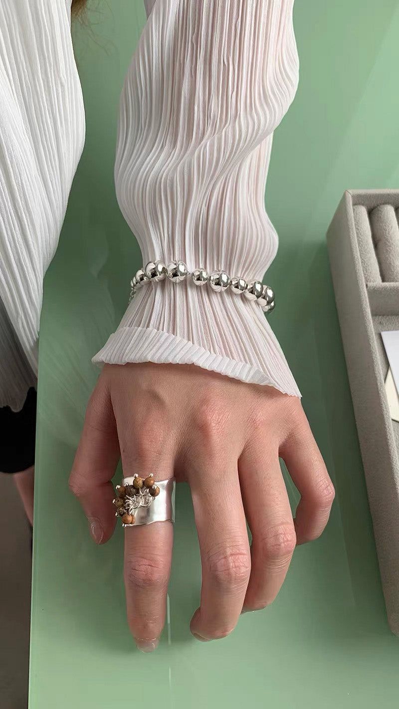 House of haus（ハウス オブ ハウス）の「Silver ball@ball@ball bracelet（Accessories）」