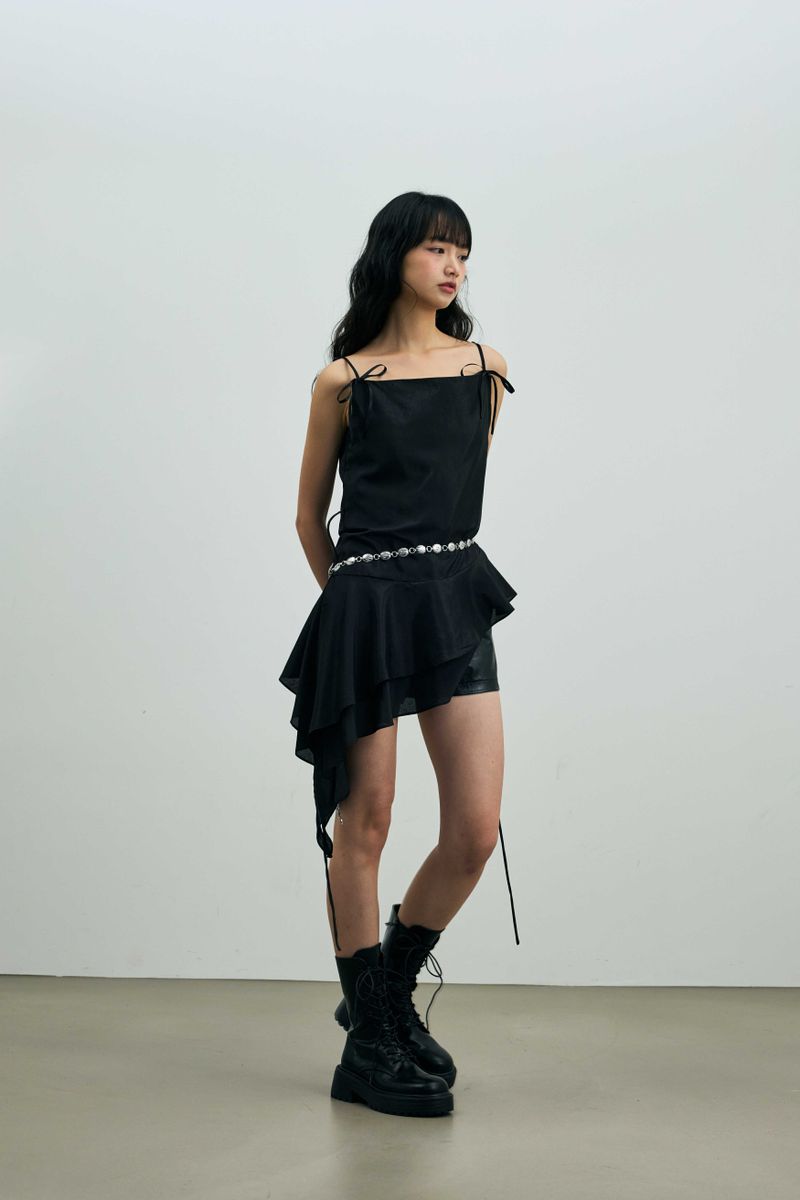 NYX MINI DRESS / BLACK