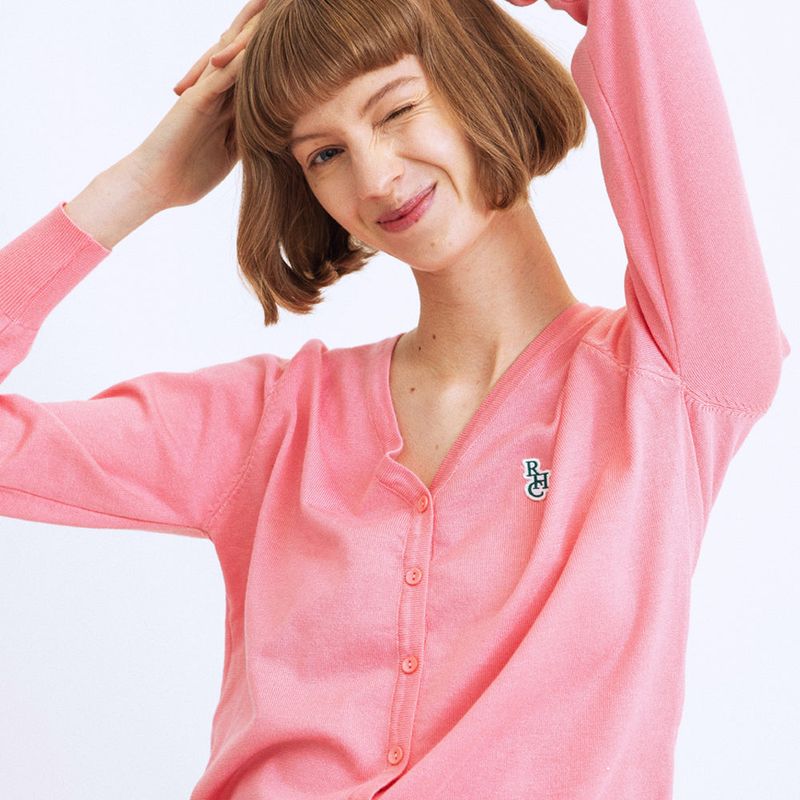 RCH mark Cardigan pink