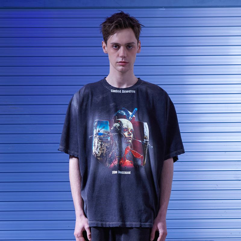 dominant（ドミナント）の「フィルムウォッシングTシャツ（トップス）」