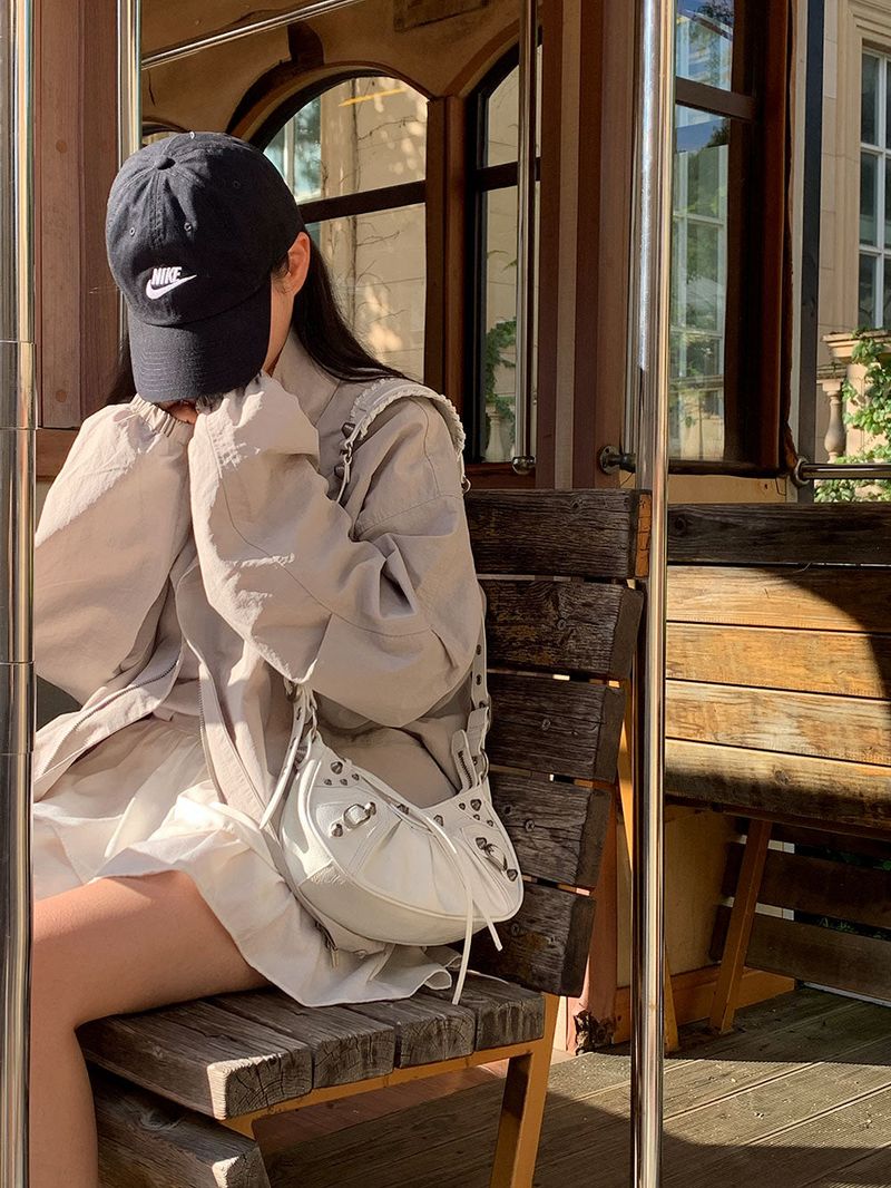 [Bellide made] Return Overfit Two-Way Pintuck Field Jacket