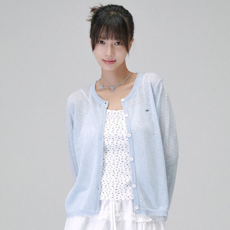 ESSENTIAL CARDIGAN (LIGHT BLUE)